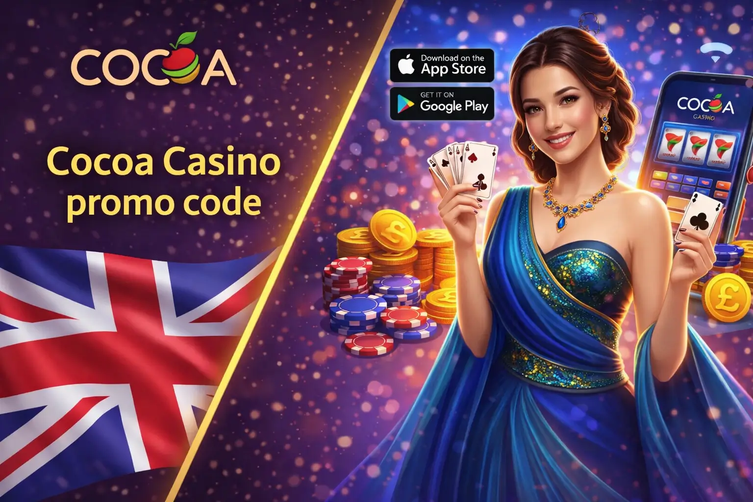 Cocoa Casino bonuses, promo codes and free spins for UK players