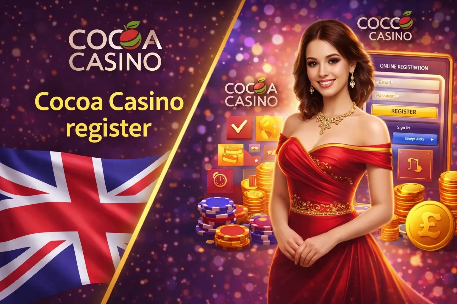 Cocoa Casino register