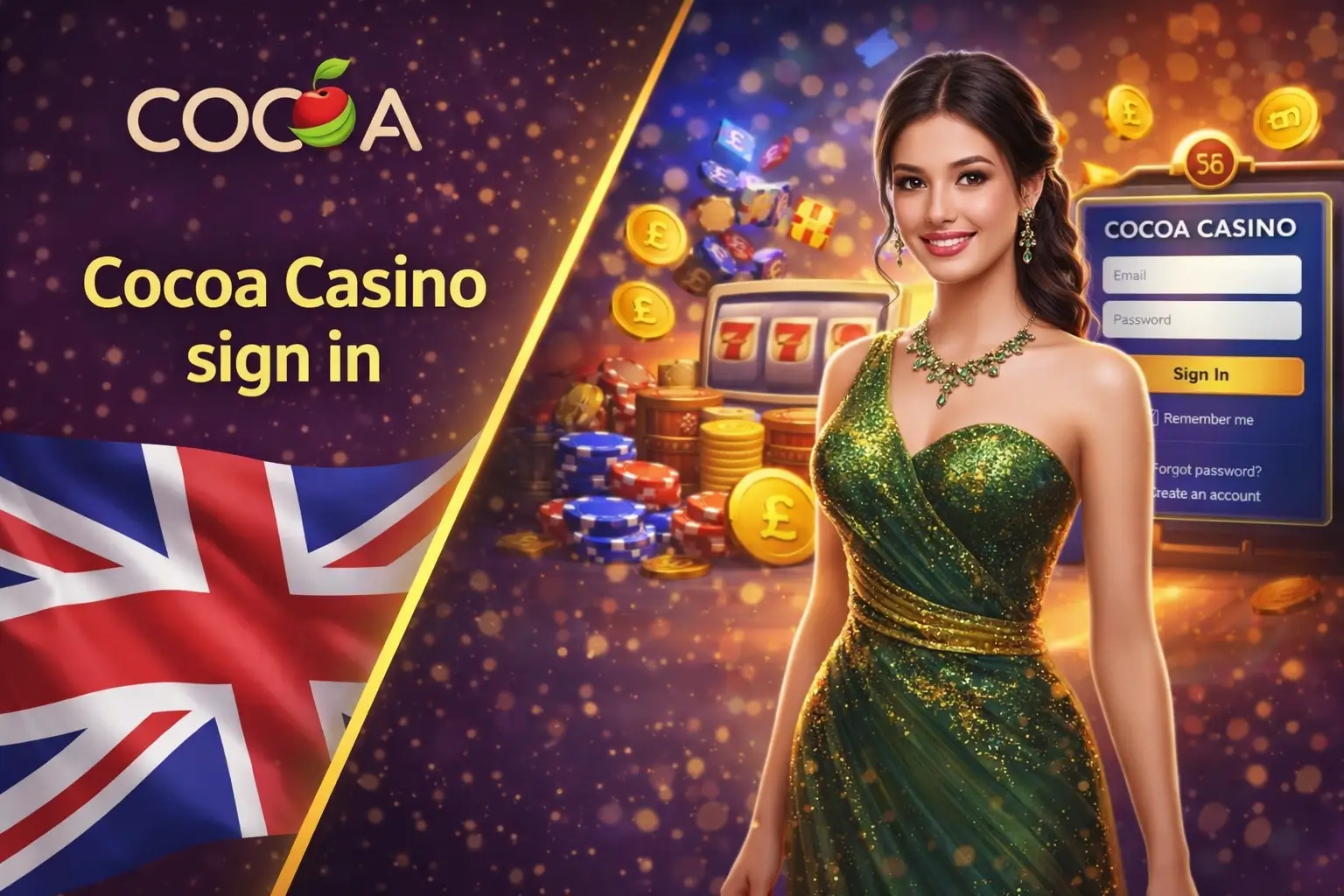 Cocoa Casino sign in